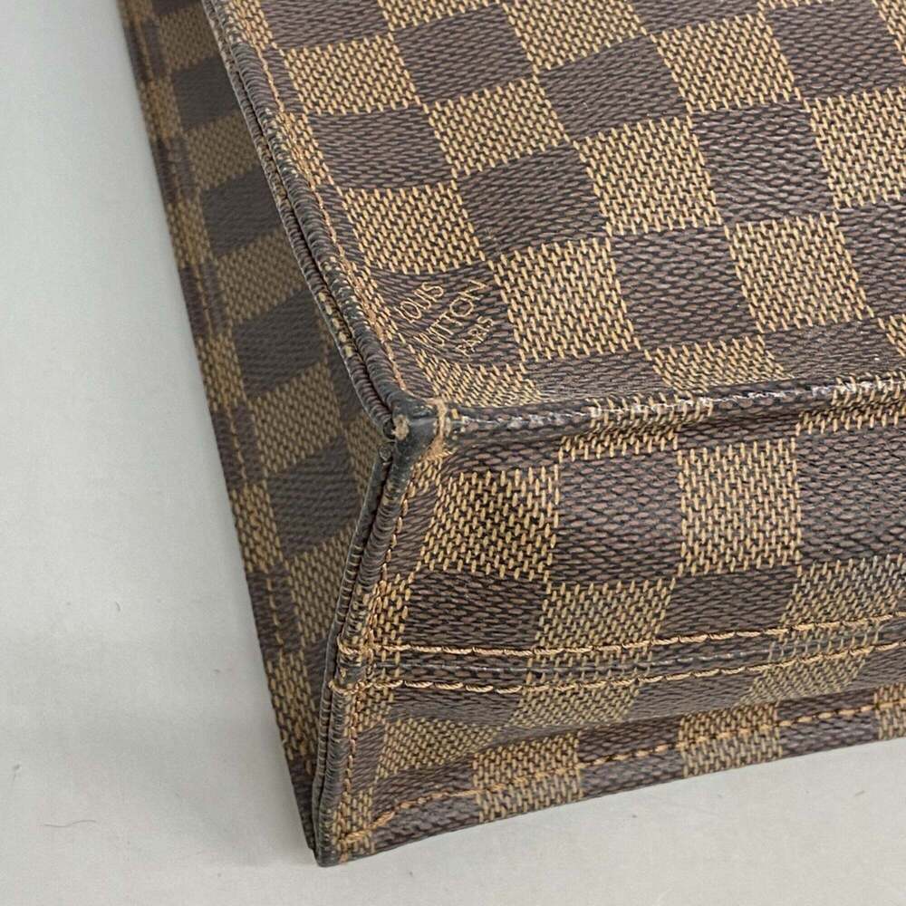 LOUIS VUITTON Authentic Brown Damier Tote Bag - Picture 6 of 11